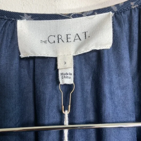 NWT  The Great Bonnett Dress in Nightshade Floral - Size 3 - Picture 12 of 14